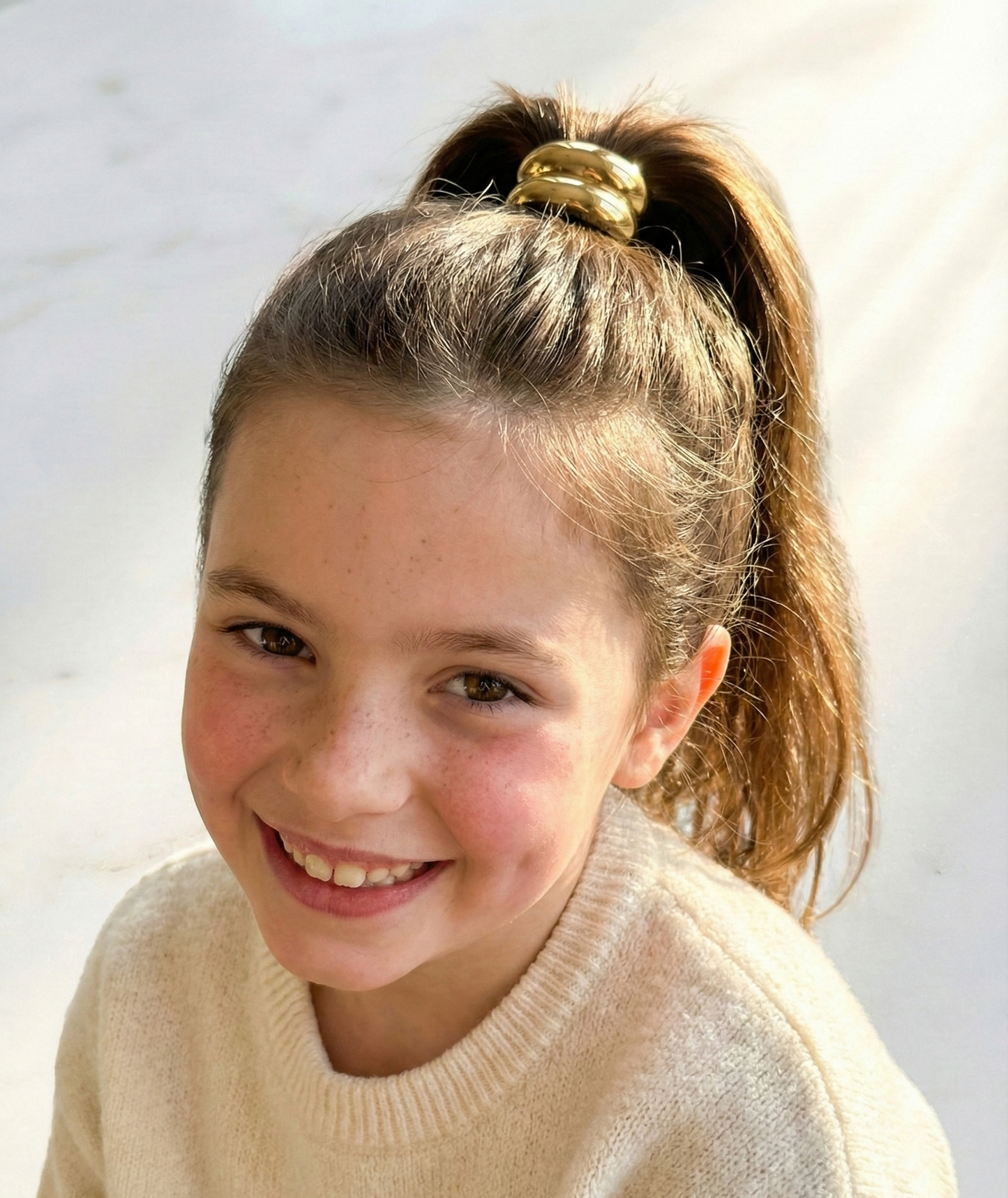 Elina Metal Gold cuff Hair Accessories Fashion Trend (Pack of 1 Pcs)(Gold Color)