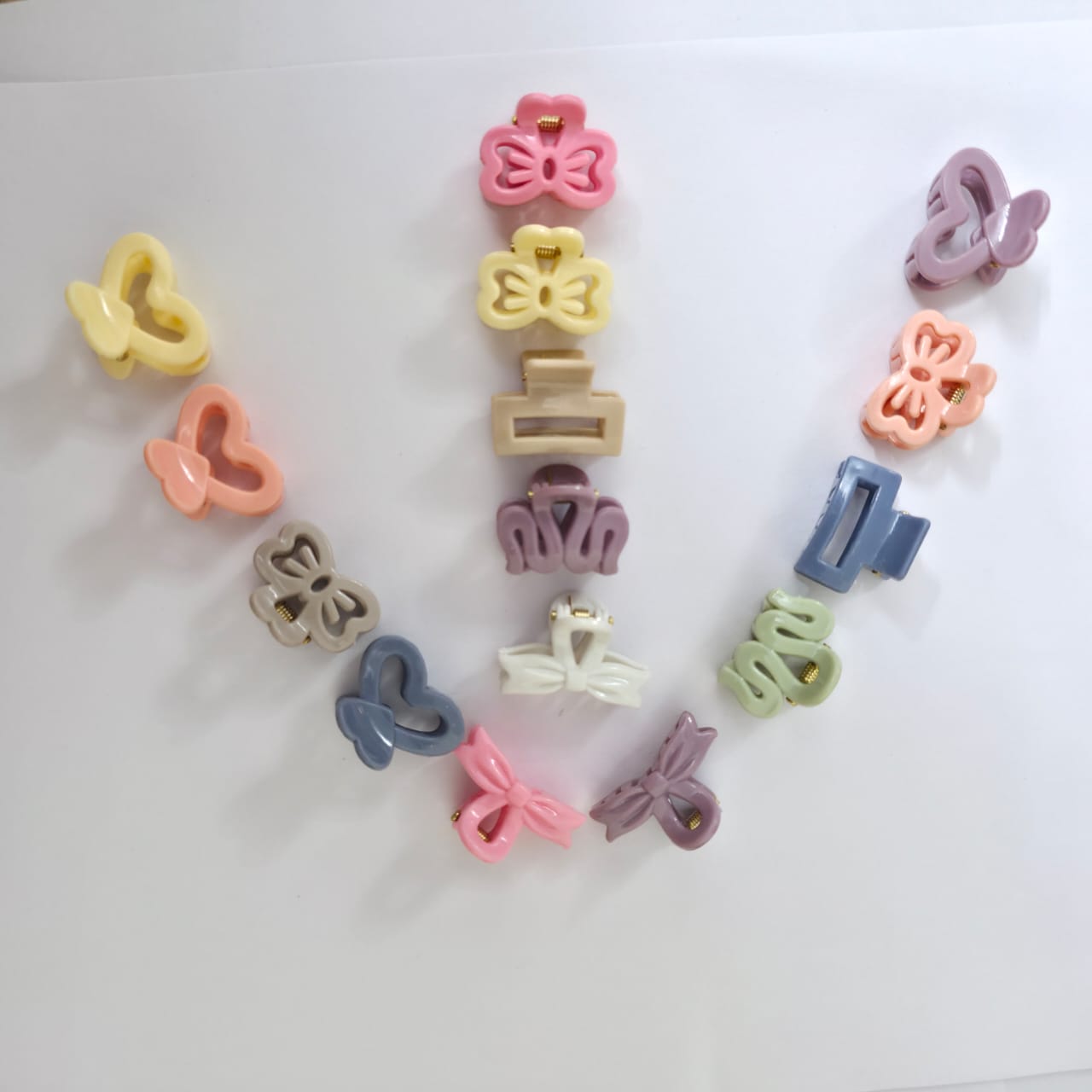 Elina Mini Hair Clutchers For Baby Girls (Pack of 20)