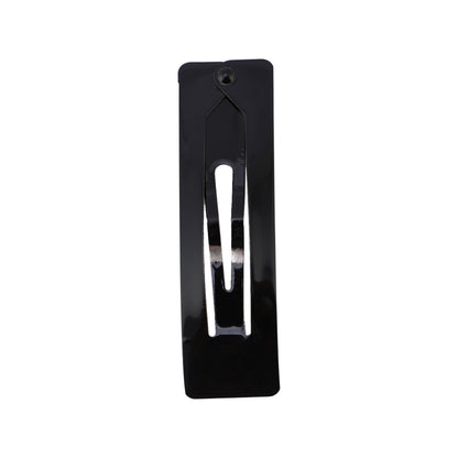 Tic Tac Hair Clips Made As Korea_Korean and Hair Accessories for Women and Girls, 24 Pcs (Pack of 2) Black Glossy and Matte