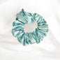 Full Length Hair Satin Scrunchie for Girls & Women (Pack of 1) sky pastel color
