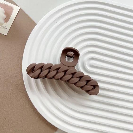 Matte Color Hair Clutcher for Women (Pack of 1)