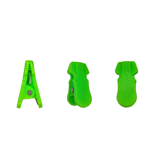 Elina 10 Pcs Premium Cloth Clips for Drying Clothes - Multipurpose Pins for Indoor and Outdoor Use - Strong and Durable Clips for Hanging, Organizing (Rainbow Clip)(with Storage Box)(10 Pcs)