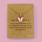 Butterfly Minimalist Necklace for Women & Girls (Pink Color)