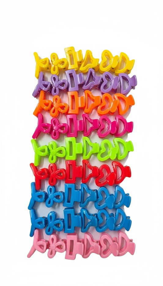 Elina Mini Hair Clutcher For Baby Girls (Pack of 20)