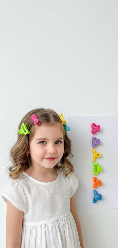Elina Mini Hair Clutcher For Baby Girls (Pack of 50)