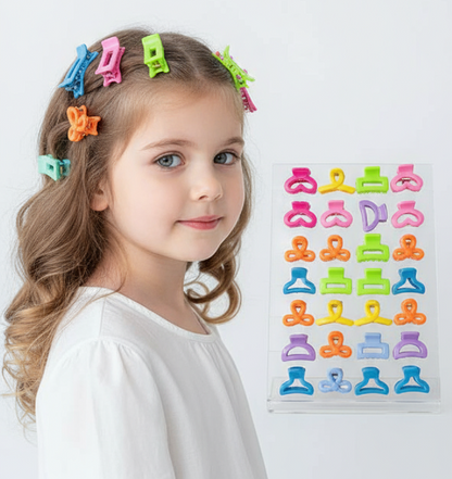 Elina Mini Hair Clutcher For Baby Girls (Pack of 50)